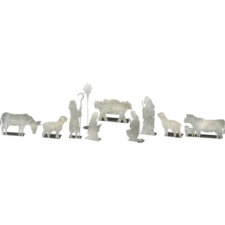 Nativity Scene Stand Up Set