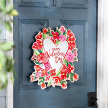 Happy Valentine's Day Floral Wreath/ Spring has Sprung Double Sided Estate Door Decor