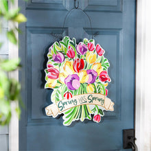 Happy Valentine's Day Floral Wreath/ Spring has Sprung Double Sided Estate Door Decor