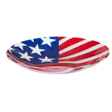 American Classic Birdbath, American Flag