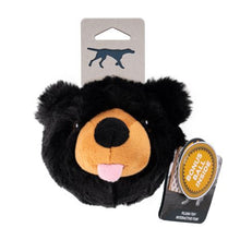Black Bear 2-in-1 Fetch Ball Dog Toy