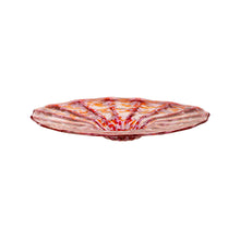 GID Glass Bird Bath, 15"H, Pink