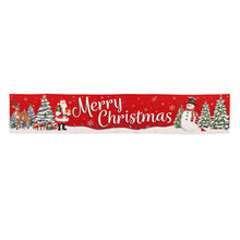 Merry Christmas Fence Banner