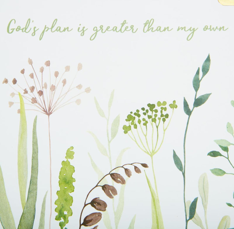 Floral Religious Planner 12 Months Undated