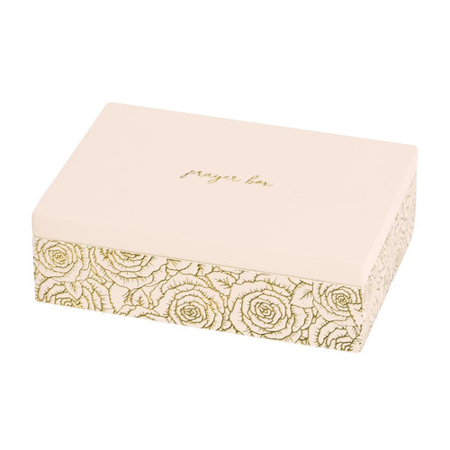 Prayer Trinket Box - Small, Wood