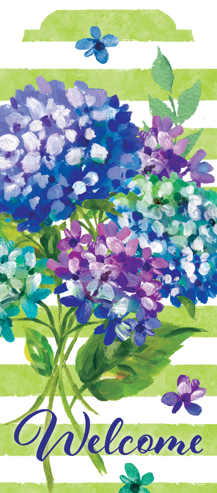 Striped Hydrangeas-YarDecor