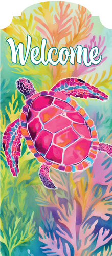 Watercolor Turtles-YarDecor