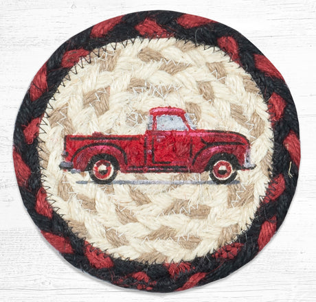Vintage Red Truck Coaster