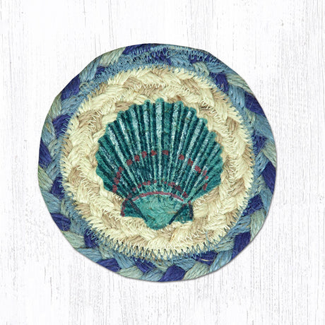 Blue Scallop Coaster