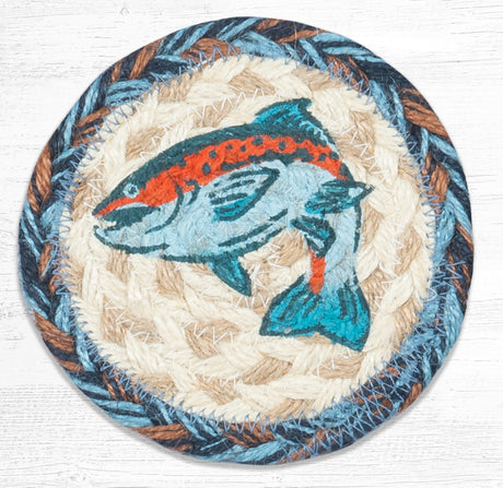 Blue Fish Coaster