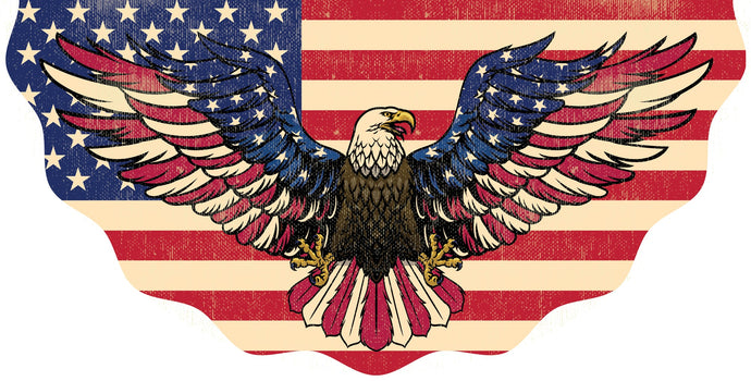 Vinyl Bunting-Antique Eagle