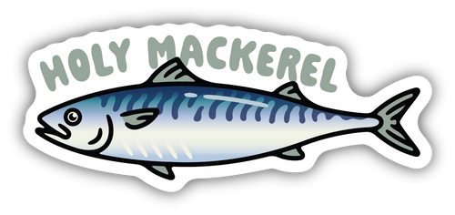 Holy Mackerel Sticker