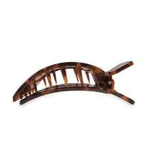 Square Flat Hair Clip | Tortoise