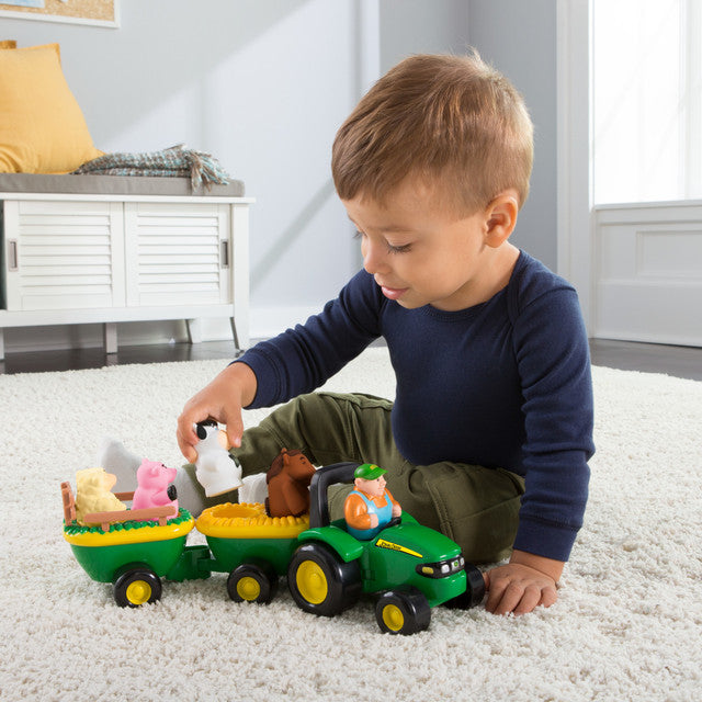 John Deere Animal Sounds Hayride - Preschool Farm Toys