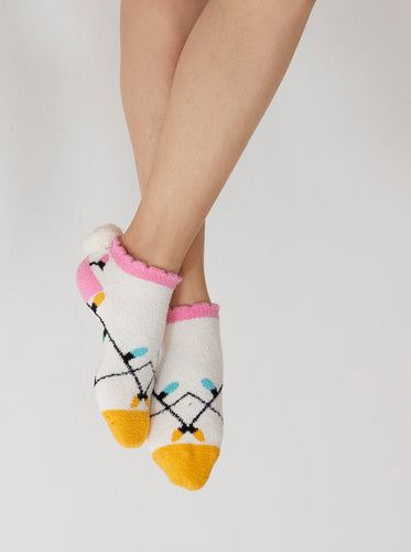 Anya Home Socks, Ivory