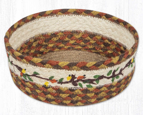 Harvest Border Casserole Basket 8x3