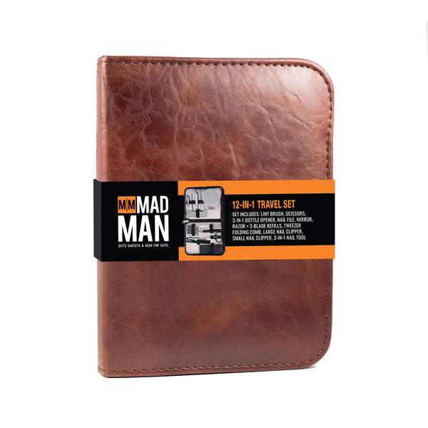 Mr. On The Move Grooming Kit - Brown