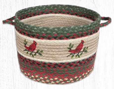 Holly Cardinal Utility Basket Medium Basket 13x9