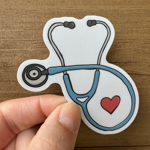 Stethoscope Sticker