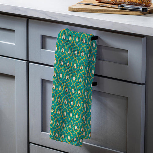 Bee Deco Quick Dry Kitchen Towel, 18