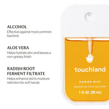 Touchland Citrus Grove Power Mist Hydrating Hand Sanitizer Spray, 30ml