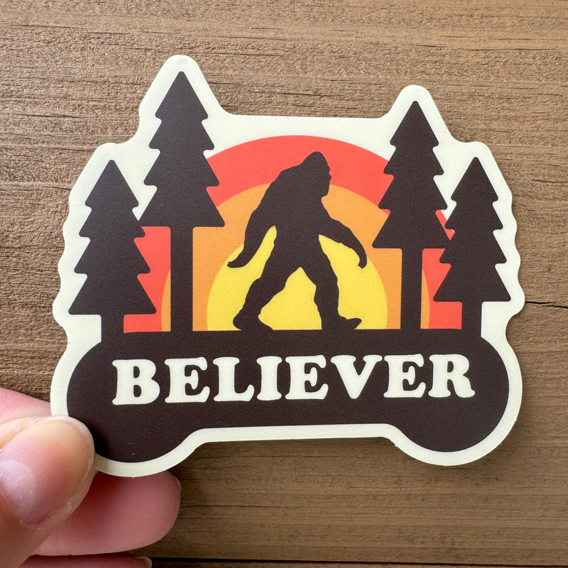 Sasquatch Believer Sticker