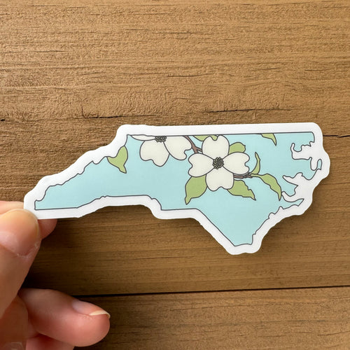 North Carolina Dogwoods Sticker