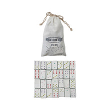 1-1/2"L x 1"W Stoneware Dominoes