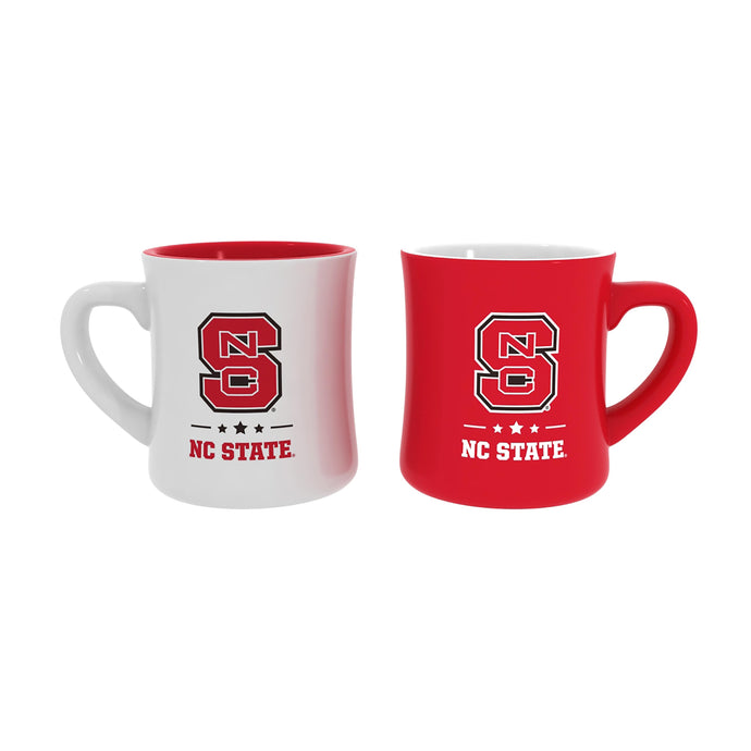 North Carolina State University 10oz Ceramic Cup Set, 2pc