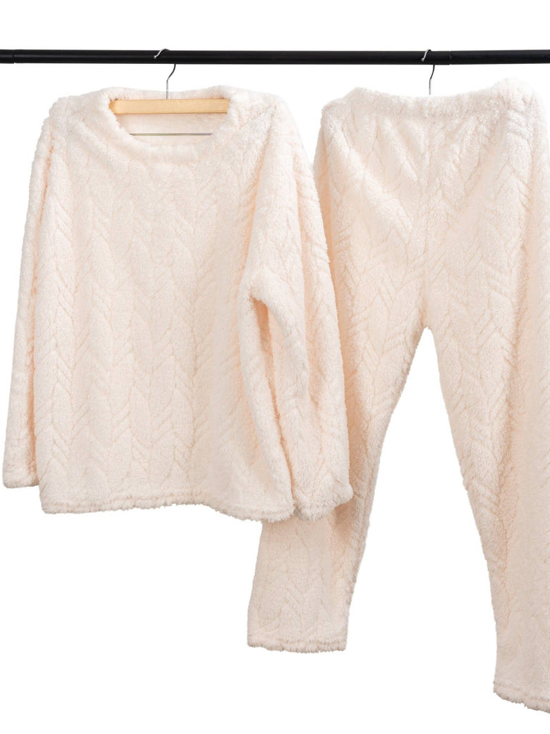 Women's Extra Soft Plush Fleece Pajama Set