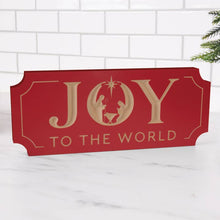 Joy To the World Ornate Tabletop Décor