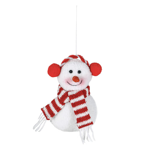 Baking Spirits Bright Ornament Fabric Snowman
