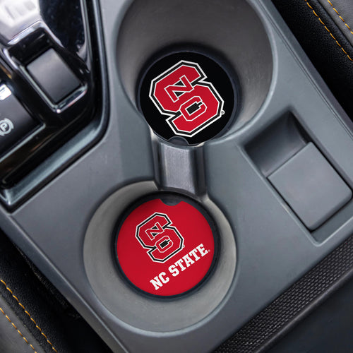 North Carolina State University Car Coaster Set, 2pc