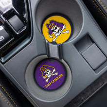 East Carolina University Car Coaster Set, 2pc