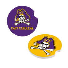 East Carolina University Car Coaster Set, 2pc