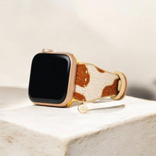 Savannah Sleek Leather Apple Watch Strap