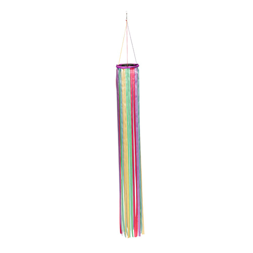 Playful Pastels Ribbon Solar Powered Windsock