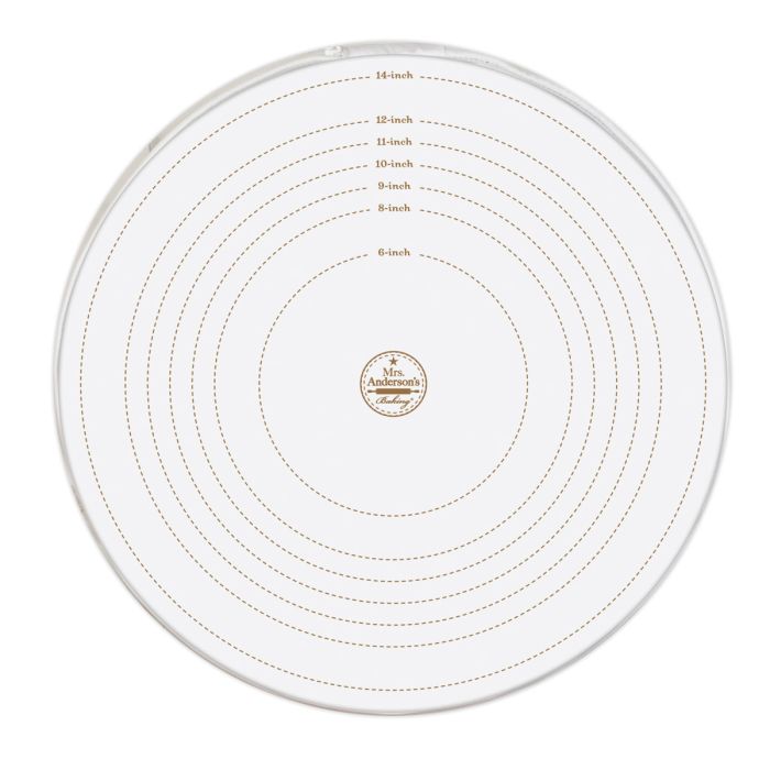 Mrs. Anderson's Baking Silicone Pie Crust Maker Bag, 16.5in