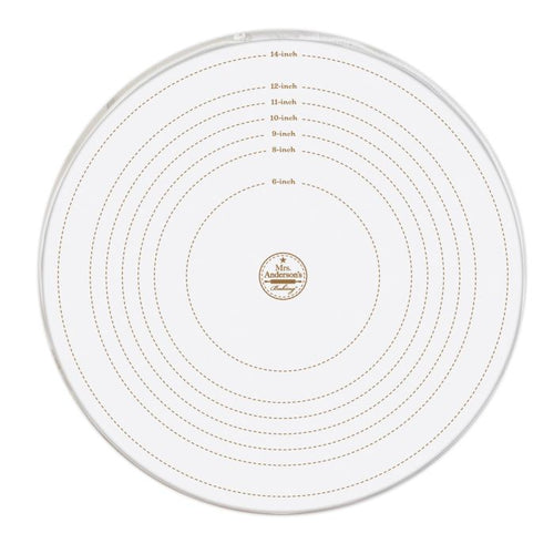 Mrs. Anderson's Baking Silicone Pie Crust Maker Bag, 16.5in