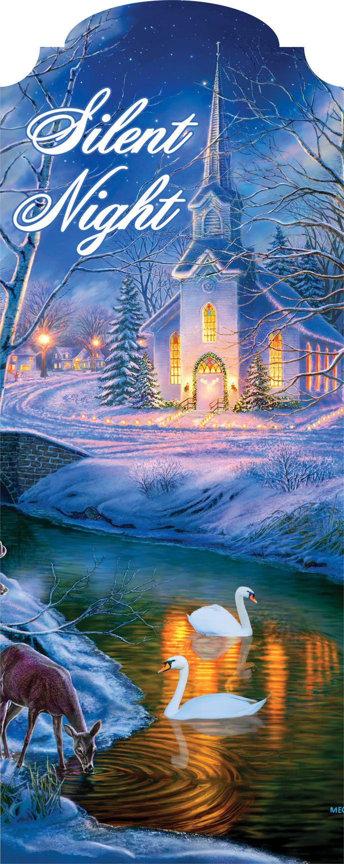 YarDecor-Winter Church
