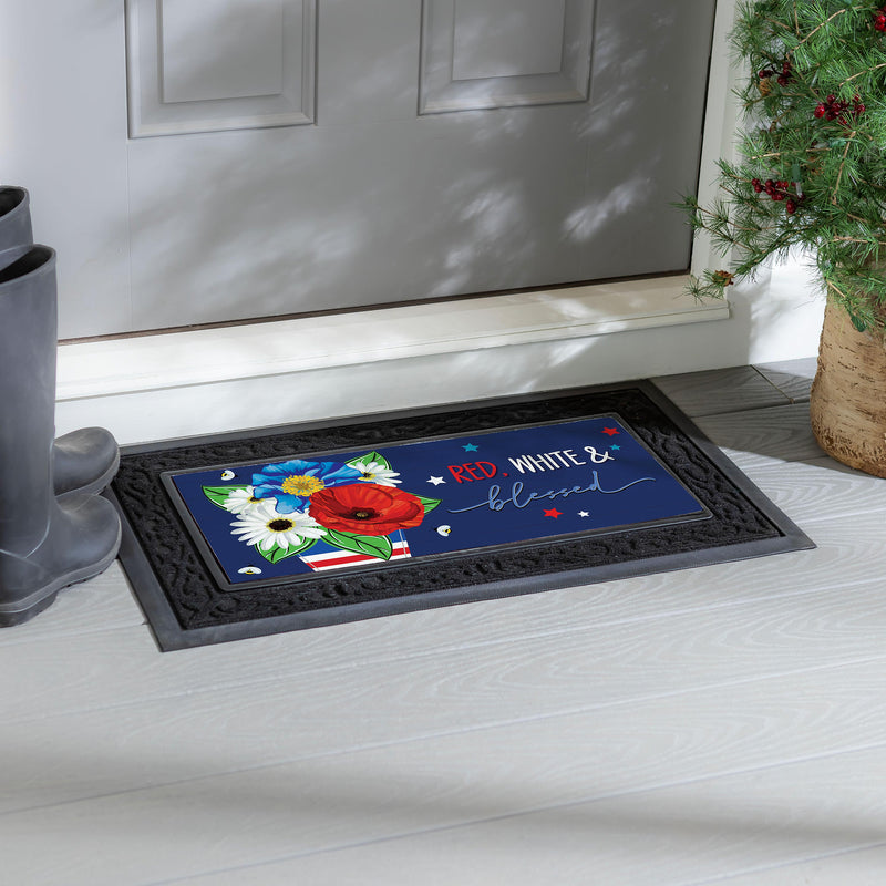 Red, White, & Blue Blessed Sassafras Switch Mat