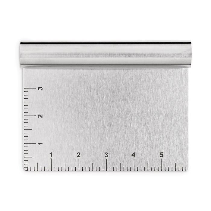 Mrs. Anderson's Baking Pastry Dough Cutter Scraper with Measurements
