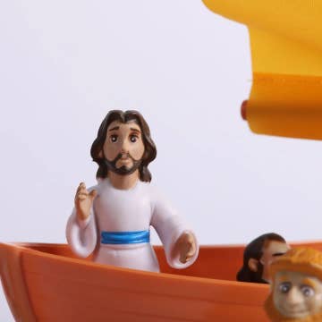 Galilean Boat with Apostles