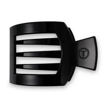 Square Flat Hair Clip | Jet Black