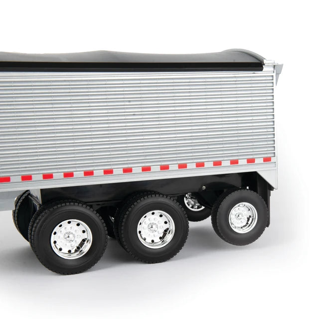 Big Farm Peterbilt 1:16 Scale Model 367 Semi Truck Toy with Grain Trailer