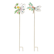 Whimsy Butterfly Metal Garden Stake, 36"