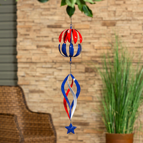 Metal Hanging Americana Twirler, 30