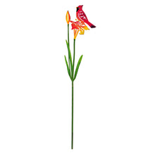 Painted Pollinators Metal Plant Pick, 18"