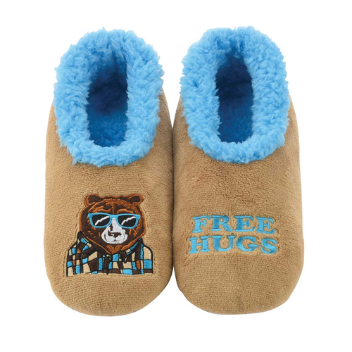 Snoozies | Men's Free Hugs Snoozie Slippers