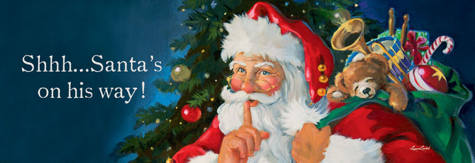 Signature Sign-Whispering Santa